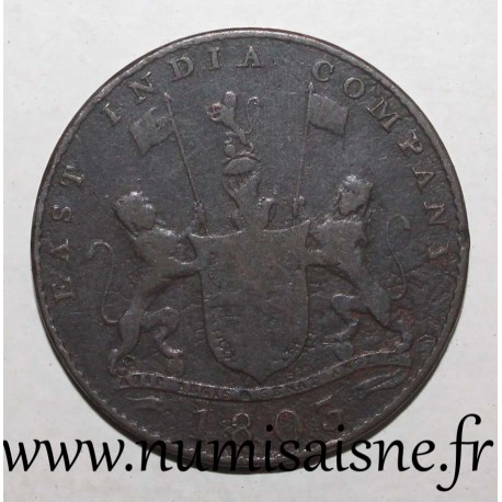 BRITISH INDIES - Madras - KM 319 - 10 CASH 1803 - Soho - East India Company