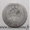 FRANCE - KM 834 - 50 CENTIMES 1888 A - Paris - TYPE CÉRÈS