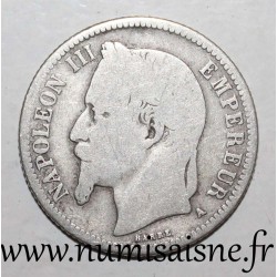 GADOURY 463 - 1 FRANC 1867 A - Paris - TYPE NAPOLEON III - KM 806