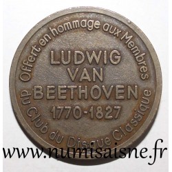 MEDAL - MUSIC - Ludwig Van Beethoven 1770 - 1827 - Classic Record Club