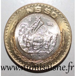 MEXIQUE - KM 571 - 50 NUEVOS PESOS 1993 - Niños Héroes de la bataille de Chapultepec