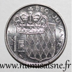 MONACO - KM 140 - 1 FRANC 1966 - Rainier III