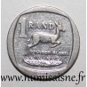 SÜDAFRIKA - KM 497 - 1 RAND 2010