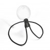 HANDSFREE hanging magnifier with 2x and 4x magnification