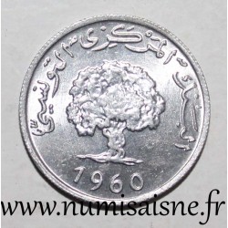 TUNESIEN - KM 280 - 1 MILLIME 1960