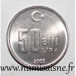 TURQUIE - KM 1105 - 50 BIN LIRA 2003