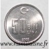 TURKEY - KM 1105 - 50 BIN LIRA 2003