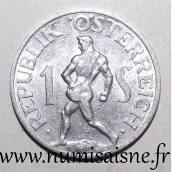 AUSTRIA - KM 2871 - 1 SHILLING 1957