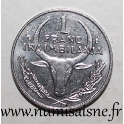 MADAGASCAR - KM 8 - 1 FRANC 1993