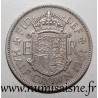 GREAT BRITAIN - KM 907 - 1/2 CROWN 1961 - ELISABETH II