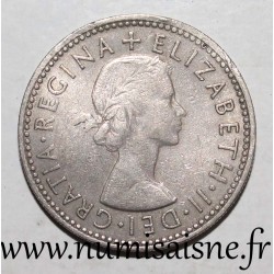 GREAT BRITAIN - KM 904 - 1 SHILLING 1961 - ELISABETH II