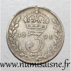 GRANDE BRETAGNE - KM 813a - 3 PENCE 1921 - GEORGE V