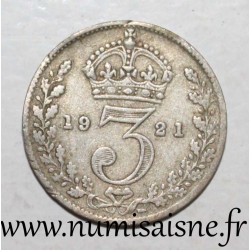 GREAT BRITAIN - KM 813a - 3 PENCE 1921 - GEORGE V