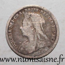 GREAT BRITAIN - KM 777 - 3 PENCE 1901 - GEORGE V