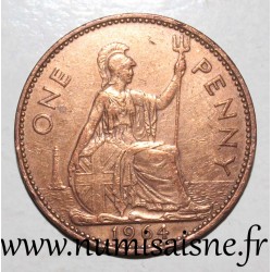 GRANDE BRETAGNE - KM 897 - 1 PENNY 1964 - ELIZABETH II