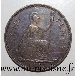 GREAT BRITAIN - KM 897 - 1 PENNY 1962 - ELIZABETH II