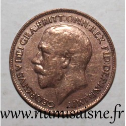 GREAT BRITAIN - KM 808 - 1 FARTHING 1920 - GEORGE V