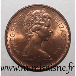 GREAT BRITAIN - KM 916 - 2 PENCE 1976 - ELISABETH II