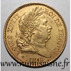 FRANKREICH - Gadoury 1088a - 40 FRANCS 1815 A - Paris - Essai / Probemünze - LOUIS XVIII