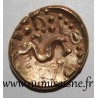AMBIANI - AREA OF AMIENS - GOLD STATER UNIFACE - DISJOINTED HORSE - Large planchet