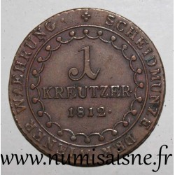 AUSTRIA - KM 2112 - 1 KREUZER 1812 B - Kremnica