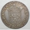 Gad 169 - LOUIS XIV - 1/2 ECU A LA MECHE LONGUE - 1654 C - TTB