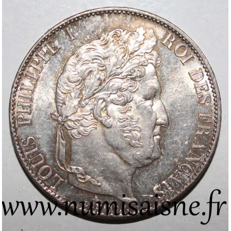 GADOURY 678a - 5 FRANCS 1847 A Paris TYPE LOUIS PHILIPPE 1er - TB A TTB