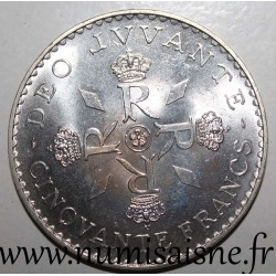 MONACO - KM 152 - 50 FRANCS 1974 - 25 YEARS OF THE REIGN OF PRINCE RAINIER III