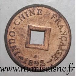 INDO CHINA - KM 6  - 1 SAPEQUE 1892 A