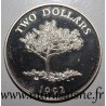 BERMUDA - KM 72 - 2 DOLLARS 1992 - CEDAR