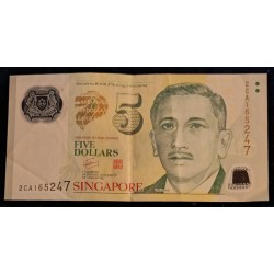 SINGAPORE - PICK 47 a - 5 DOLLARS - NO DATE (2005) - POLYMERE