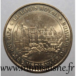 County 37 - LOCHES - MEDIEVAL FORTRESS - THE ROYAL LODGINGS - MDP 2000