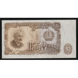 BULGARIEN - PICK 85 - 50 LEVA - 1951