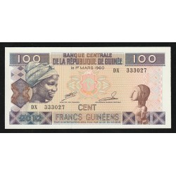 GUINEA - PICK 35 b - 100 FRANCS - 2012