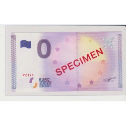 FRANCE - TOURISTIC 0 EURO SOUVENIR NOTE - SPECIMEN - Number 194