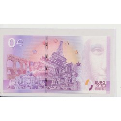 FRANKREICH - TOURISTISCH 0 EURO SOUVENIR-SCHEINE - OZEANOGRAPHISCHES MUSEUM VON MONACO - 2015