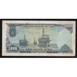 VIETNAM - PICK 104 a - 5.000 DONG - 1987 (1989)