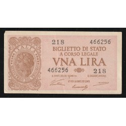 ITALIE - PICK 29 a - 1 LIRA - 23/11/1944