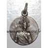 PENDANT - Figure in toga and feathered helmet - SILVER