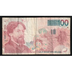 BELGIUM - PICK 147 - 100 FRANCS (1995-2001)