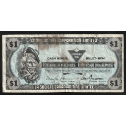 CANADA - 1 DOLLAR - LA SOCIETE CANADIAN TIRE LIMITEE - 1989 - BILLET FANTAISIE