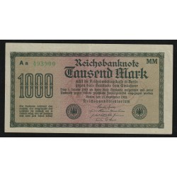 DEUTSCHLAND - PICK 76 h - 1.000 MARK - 15/09/1922
