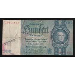 GERMANY - PICK 183 a - 100 REICHMARK - 24/06/1935