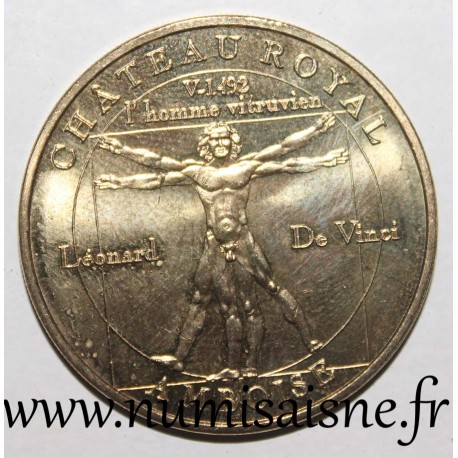 County 37 - AMBOISE - LÉONARD DE VINCI - THE VITRUVIAN MAN - MDP - 2011