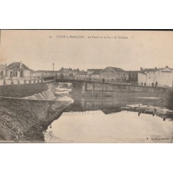 County 51300 - VITRY-LE-FRANCOIS - THE CANAL AND THE CASTLE BRIDGE