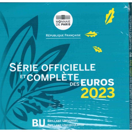 FRANCE - EURO BRILLIANT UNCIRCULATED COIN SET 2023