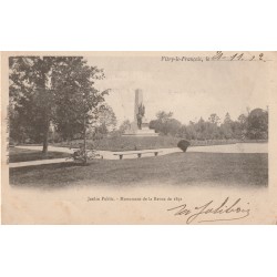 County 51300 - VITRY-LE-FRANCOIS - PUBLIC GARDEN - MONUMENT OF 1891
