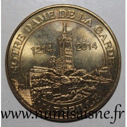 County 13 - MARSEILLE - BASILICA OF NOTRE DAME DE LA GARDE - Monnaie de Paris - 2014