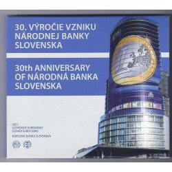 SLOVAQUIE - COFFRET EURO BRILLANT UNIVERSEL 2023 - 8 PIECES