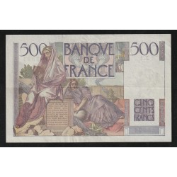 FRANCE - PICK 129 - 500 FRANCS CHATEAUBRIAND - 19/07/1945 - Z.1